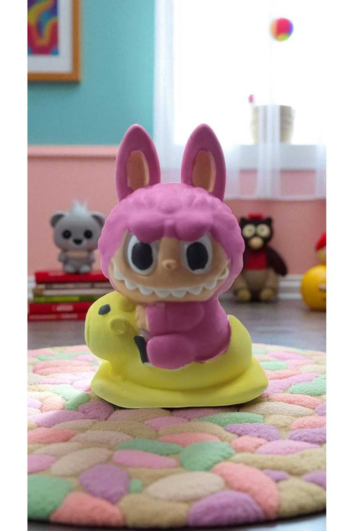 Labubu ve Cinnamorroll XXL Taş Boyama Figür Çocuk Gelişimi Anne Çocuk Etkinlik Taş boyama seti