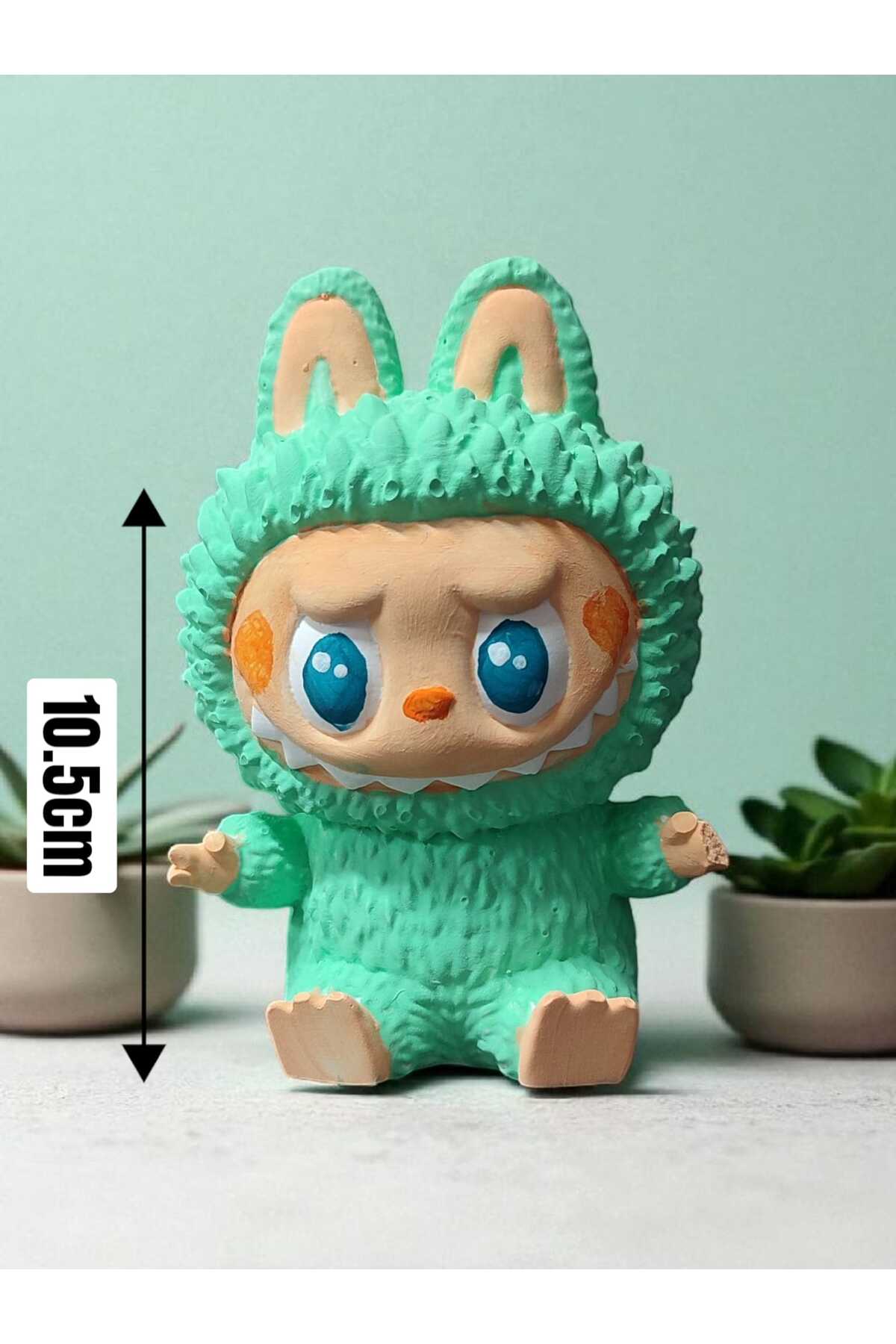 Labubu XXL Taş Boyama Figür Çocuk Gelişimi Anne Çocuk Etkinlik Taş boyama seti