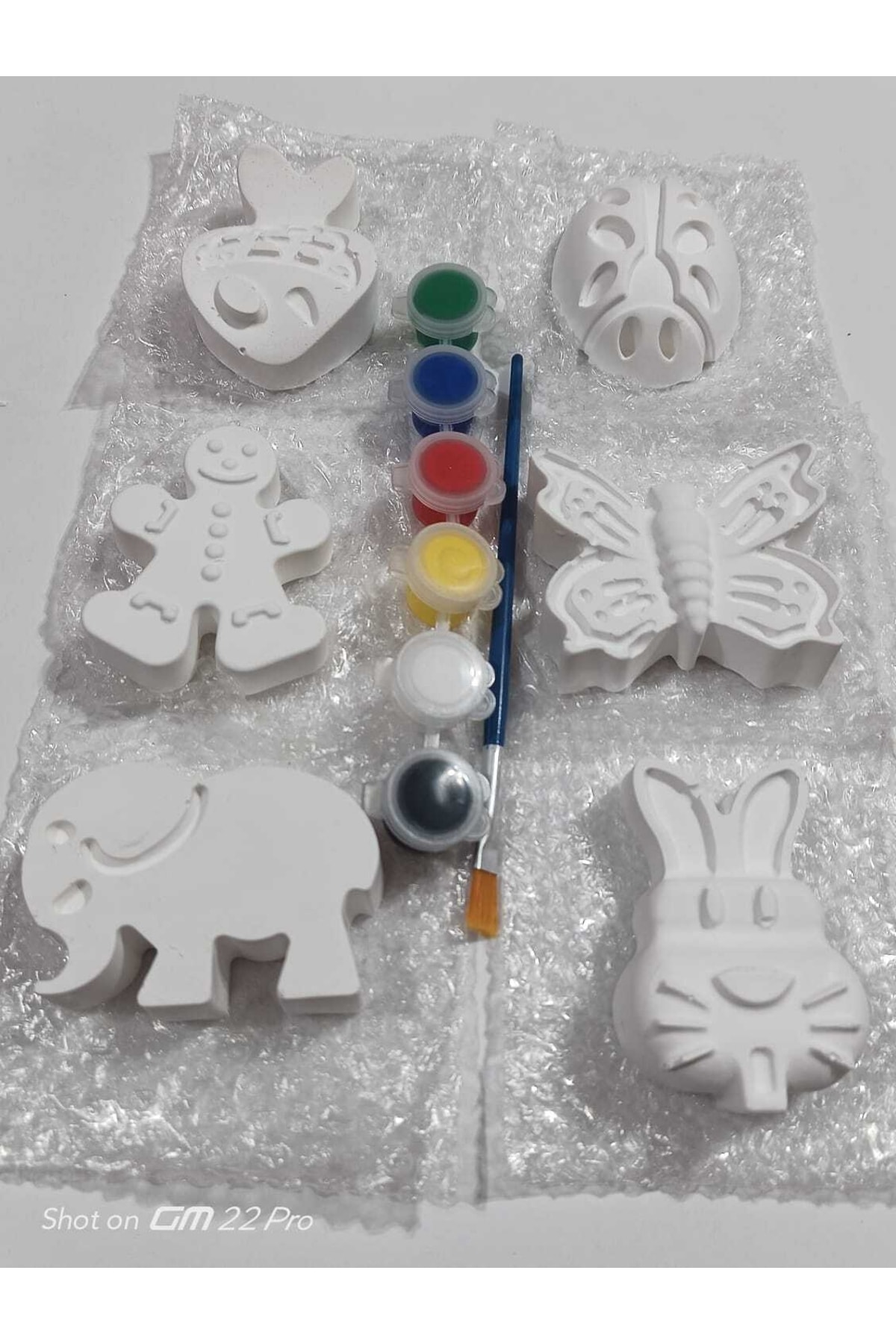 Taş Boyama Taş Tozu Boyama Seti Hayvan Figürlü