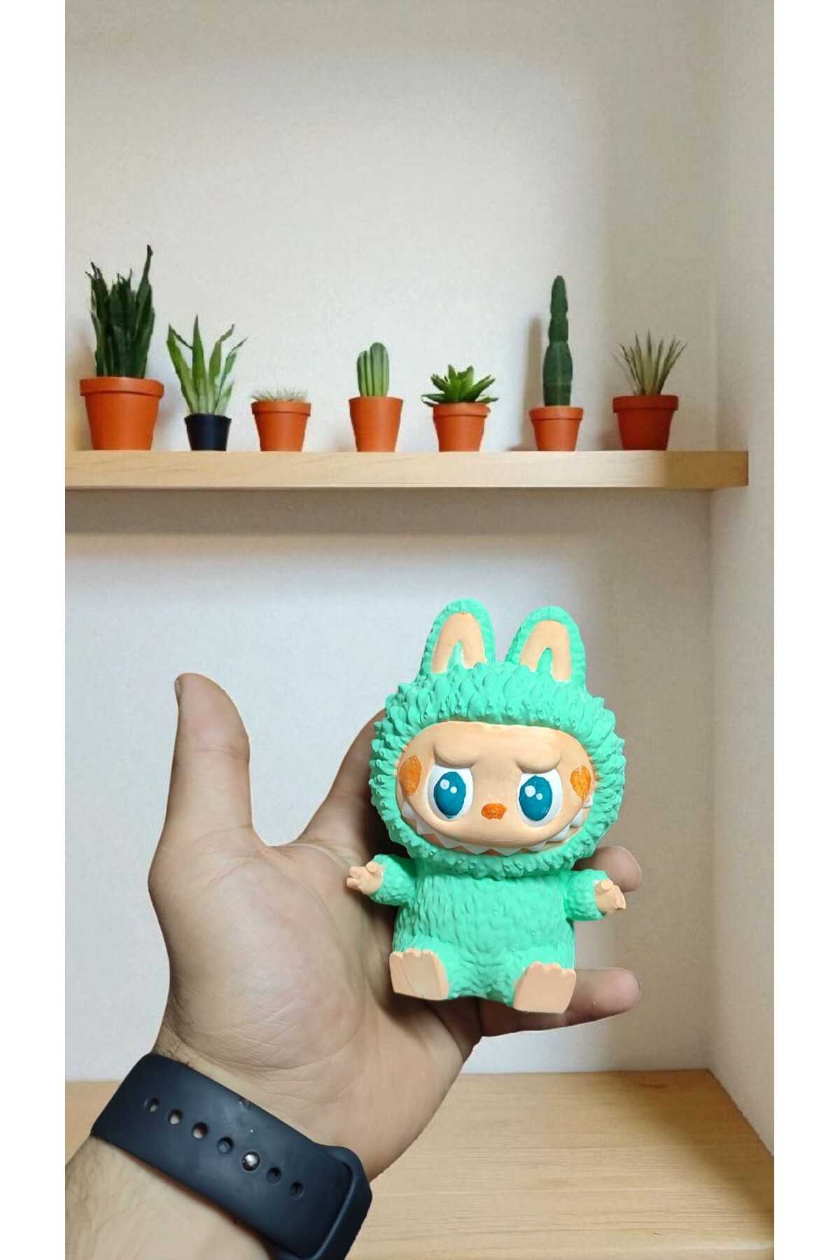 Labubu XXL Taş Boyama Figür Çocuk Gelişimi Anne Çocuk Etkinlik Taş boyama seti