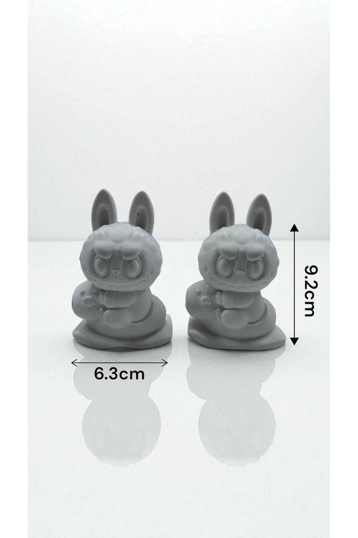 Labubu ve Cinnamorroll XXL Taş Boyama Figür Çocuk Gelişimi Anne Çocuk Etkinlik Taş boyama seti