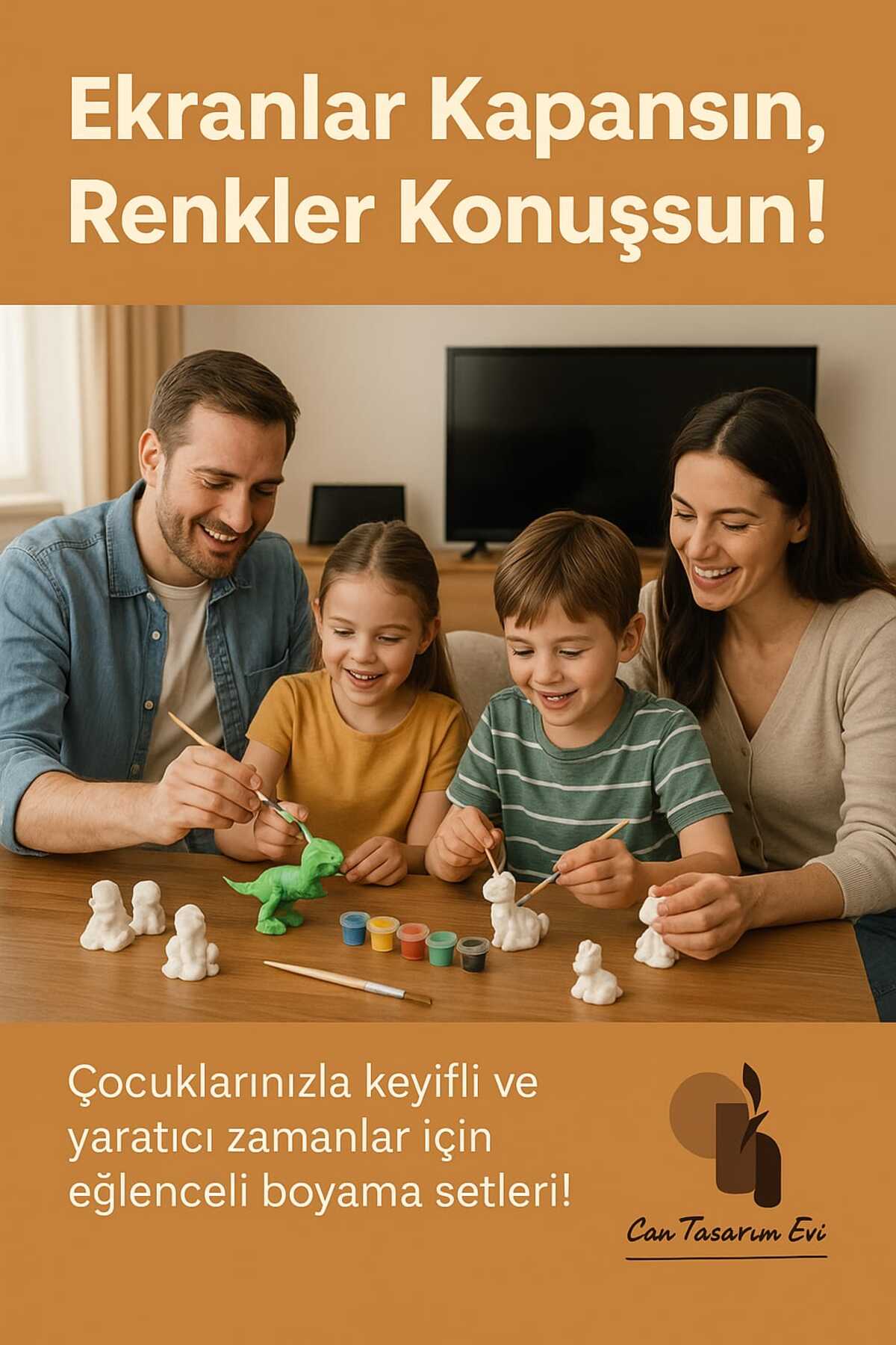 Labubu XXL Taş Boyama Figür Çocuk Gelişimi Anne Çocuk Etkinlik Taş boyama seti